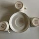 Set 3 tasses Créations Prisunic design 1970 Faience de Gien