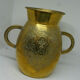 Brass cove vase