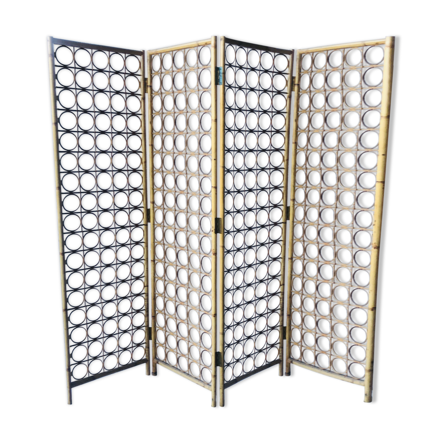 Rattan screen
