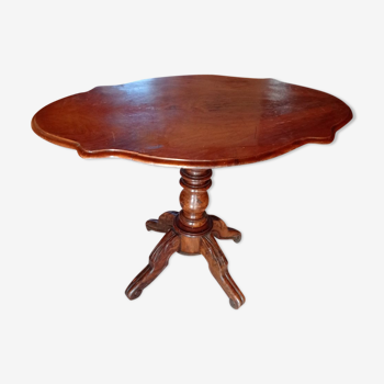 Pedestal table Violin Style Louis Philippe
