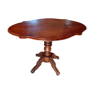 Pedestal table Violin Style Louis Philippe