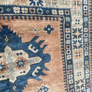 Vintage Turkish carpet Kars Anatolia handmade 224x324 cm