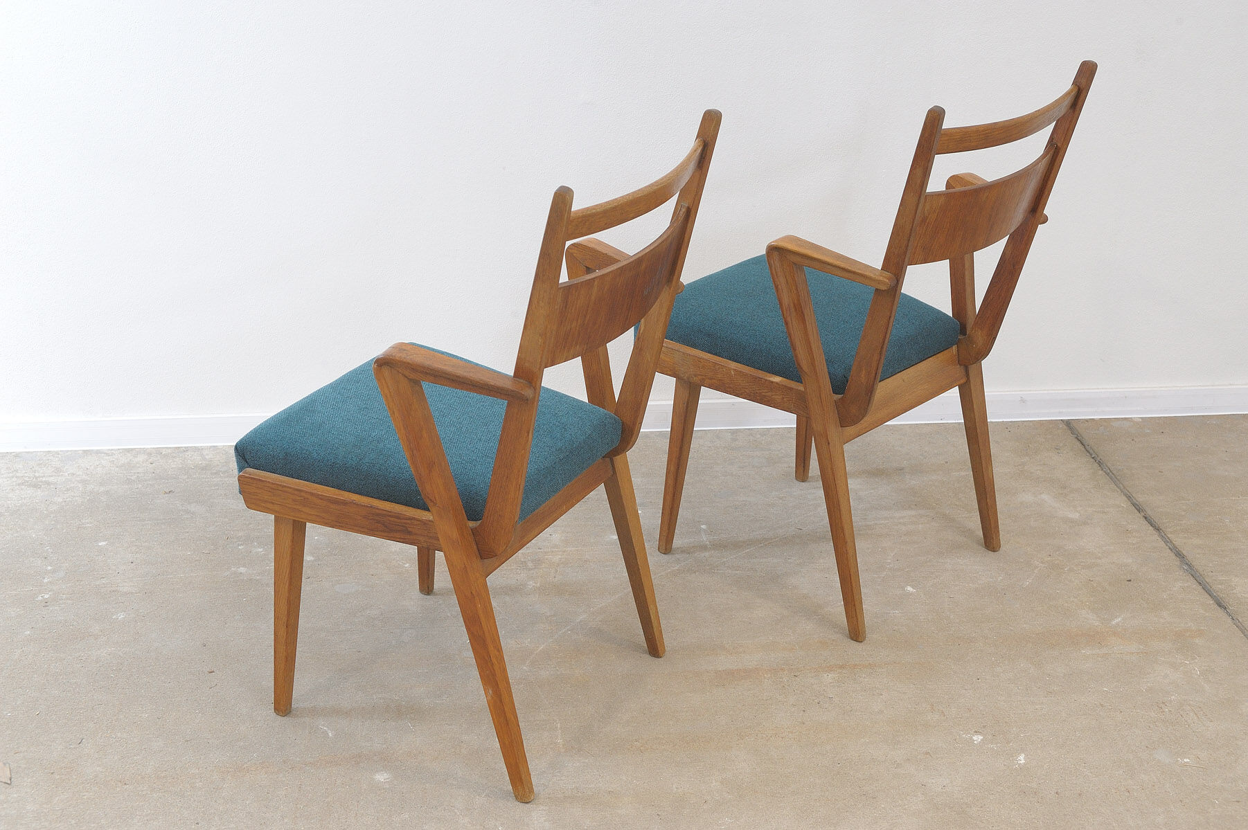 Paire de chaises tchécoslovaques vintage en bois courbé par Jitona, années 1970