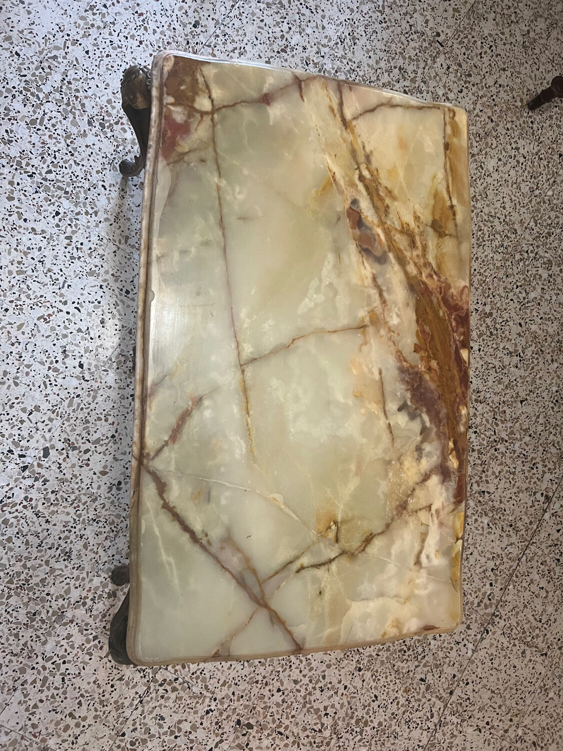 Table basse en Onyx