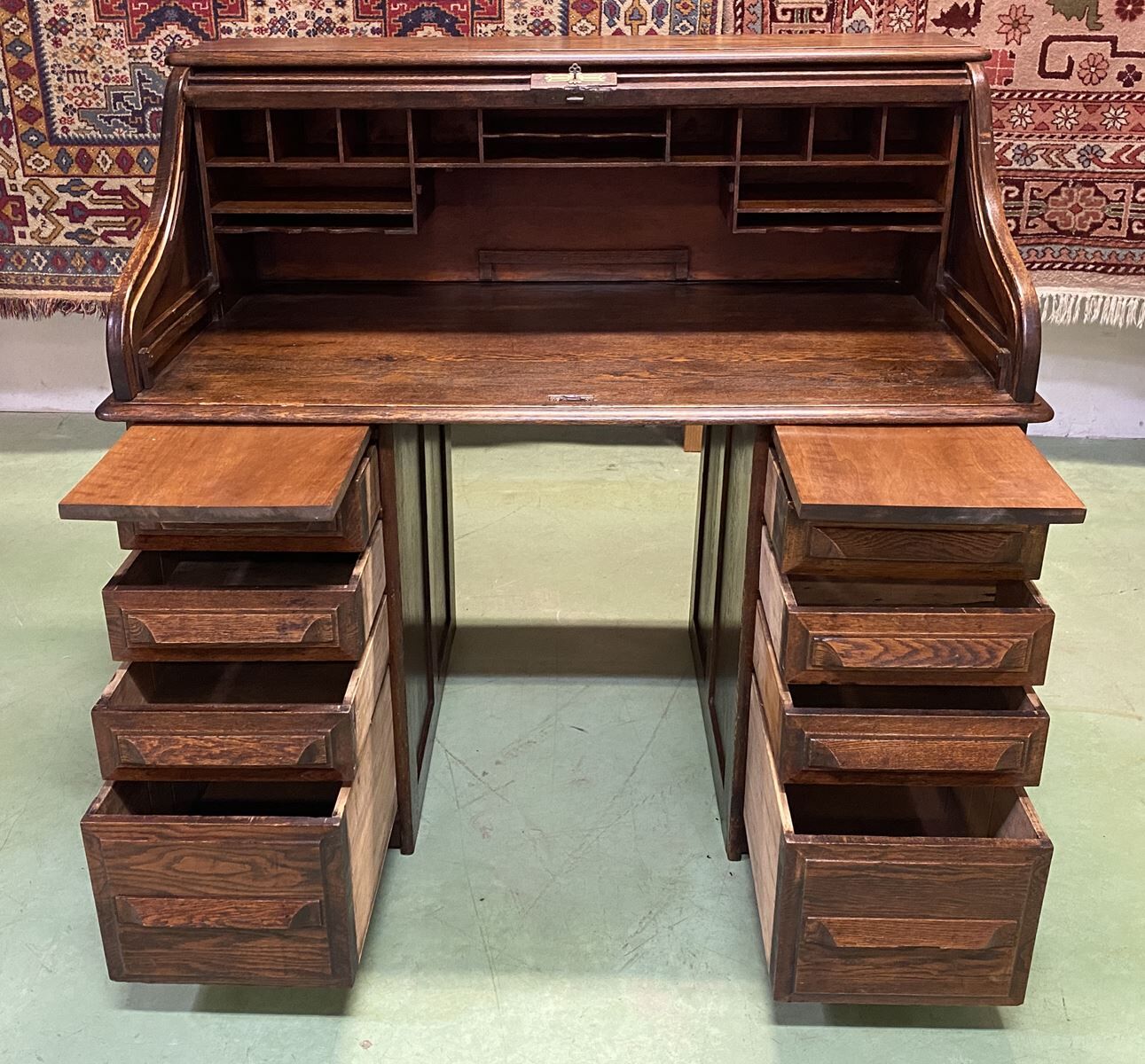 1930s American oak office