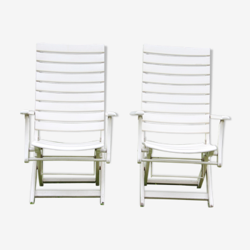 Paire de fauteuils de jardin herlag