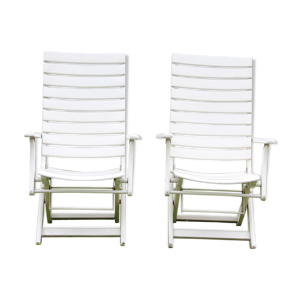 Paire de fauteuils de jardin herlag