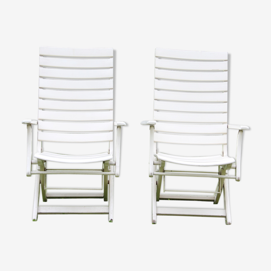 pair of HERLAG Garden Chairs | Selency