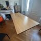 Large Riva 1920 table in solid oak, 240 cm