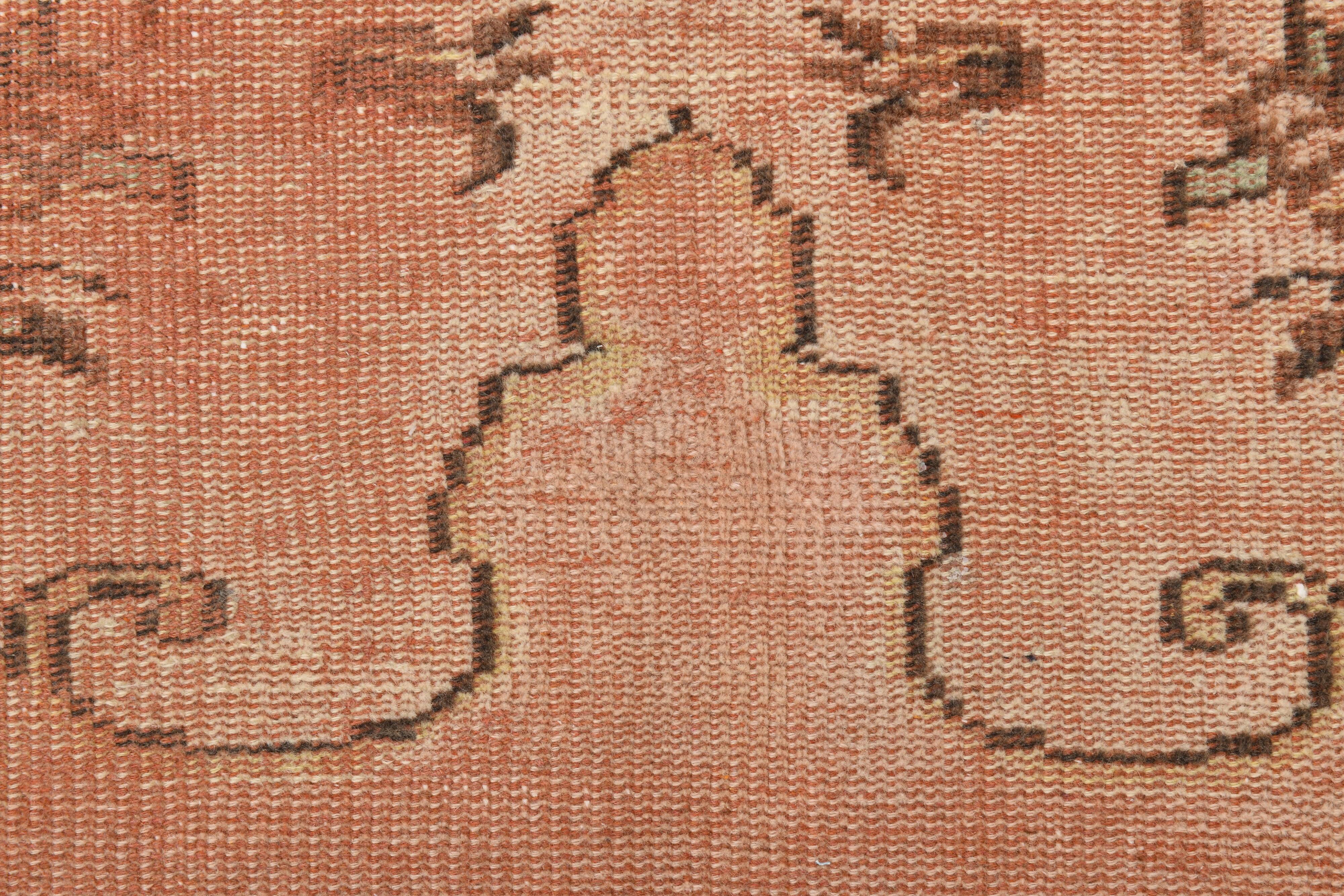 5x9 Copper Brown Oriental Persian Rug 166x273Cm