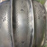 Victorian pewter teapot English nineteenth