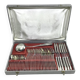 49-piece cutlery set in Louis XV silver-plated metal