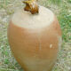 Ovoid jug sandstone of beauvaisis pottery folk art