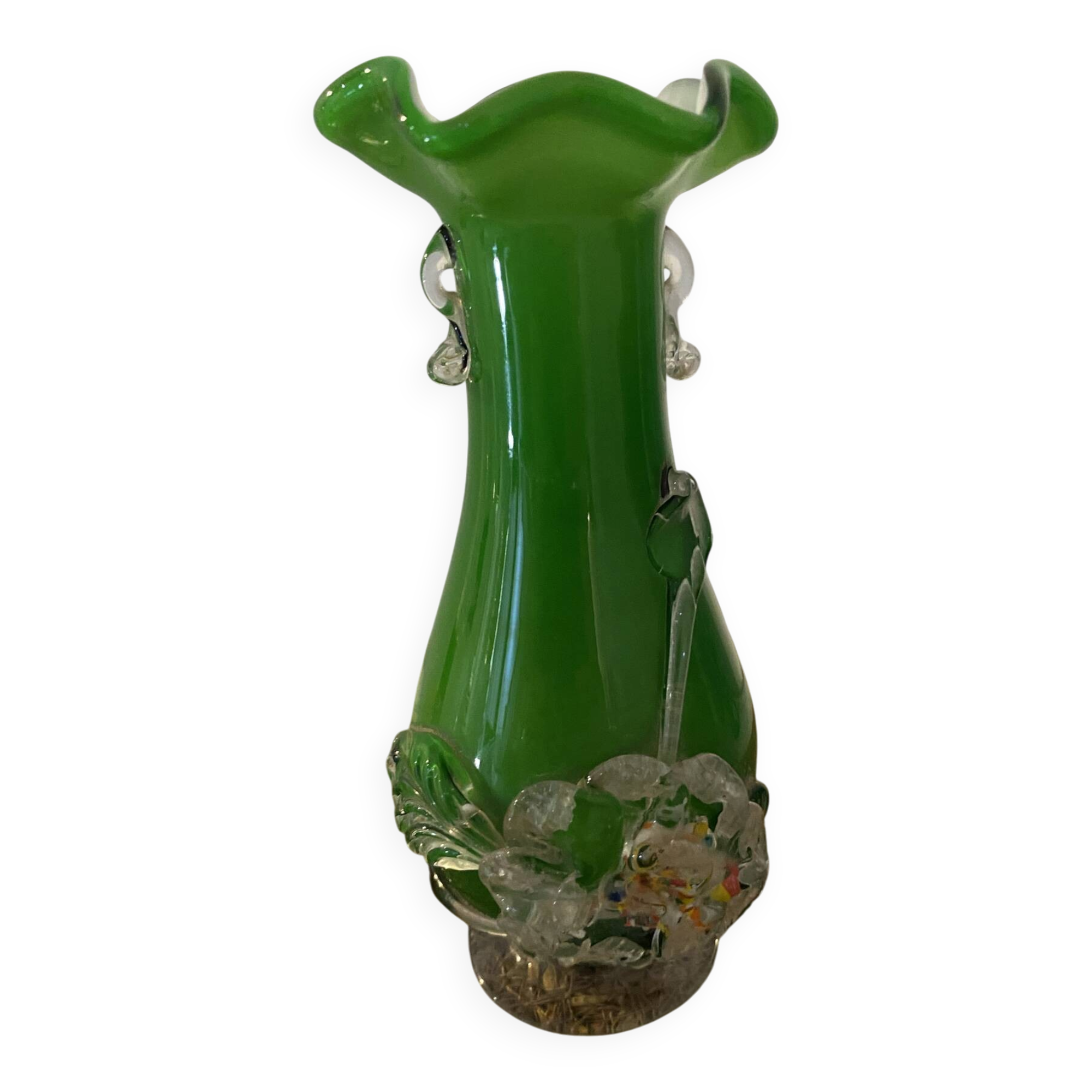Production artisanale de style Murano / Verrerie d'art italienne mid-c