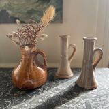 Sandstone candlesticks