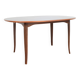 Mid-Century Swedish Teak Table Model „Ovalen” by Carlm Malmsten for Mobel Komponerad AV, 1950s.