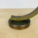 Sculptural brass lamp modernist style 50s