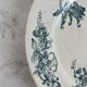 Givors Floreal flat iron presentation plate