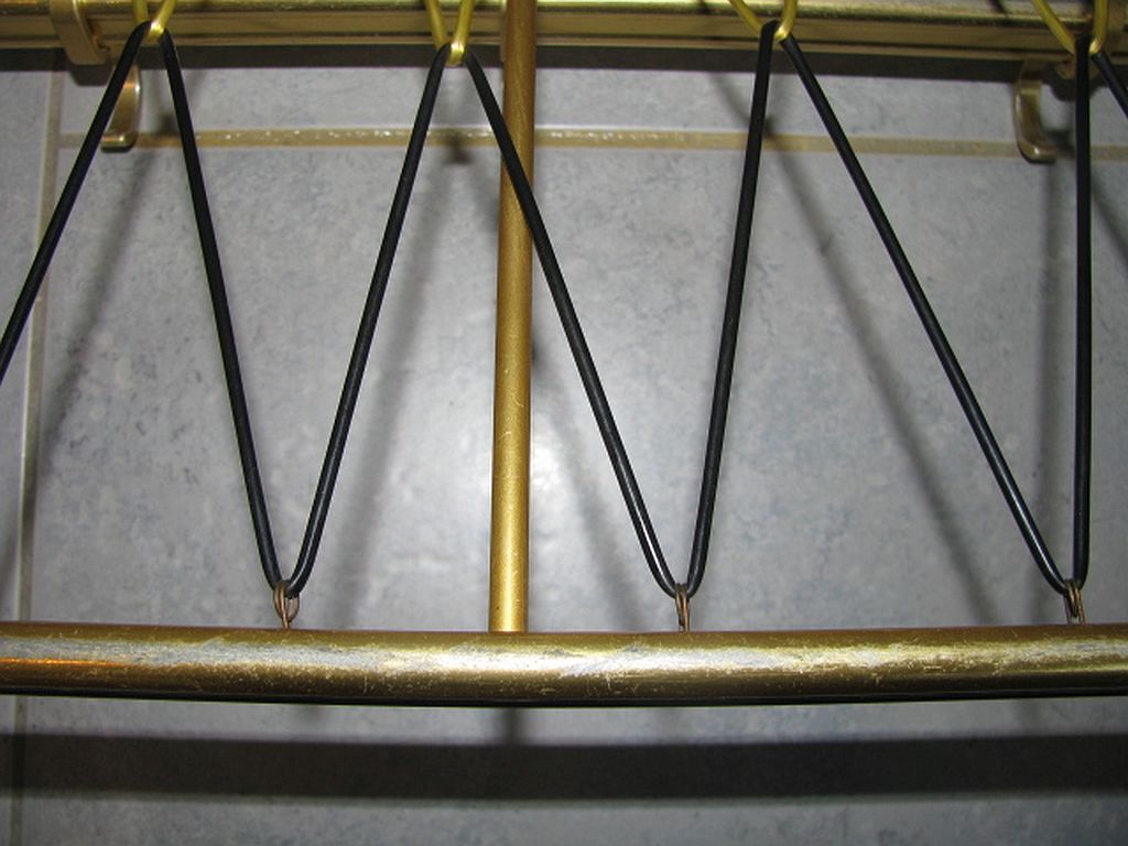 Portemanteau mural 1950