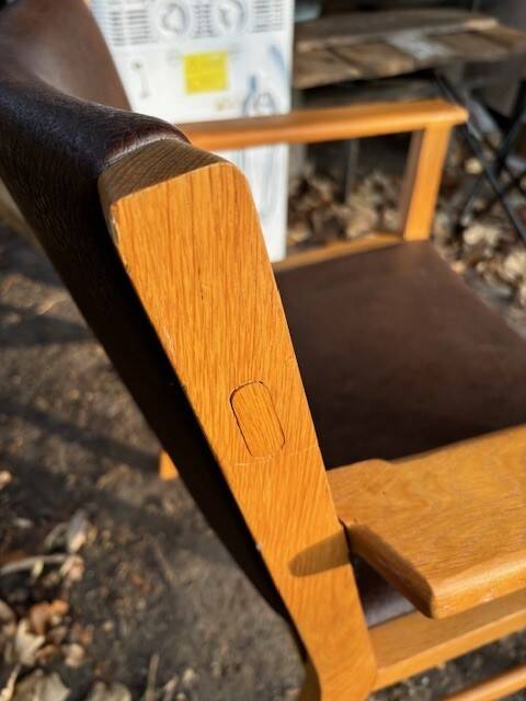 2 Hans Wegner armchairs - Denmark 1960s