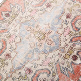 3x6 beige and red carpet rug