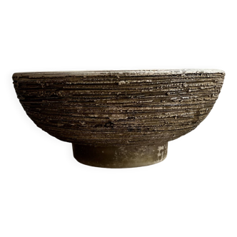 Cache-pot céramique moderniste années 50