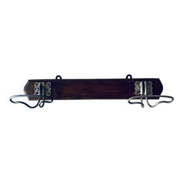 Old wall coat rack
