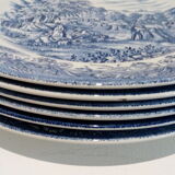 Set of 6 Churchill flat plates