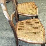 2 chairs cannée Louis Philippe