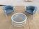 Set of 2 armchairs and coffee table Marc Held Wind Star 1984 design