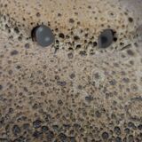 Glazed ceramic pendant light, West Germany 1960-70