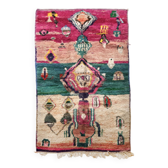 Moroccan Berber carpet Boujaad 2.58x1.53m