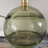 Vintage olive green pendant lamp