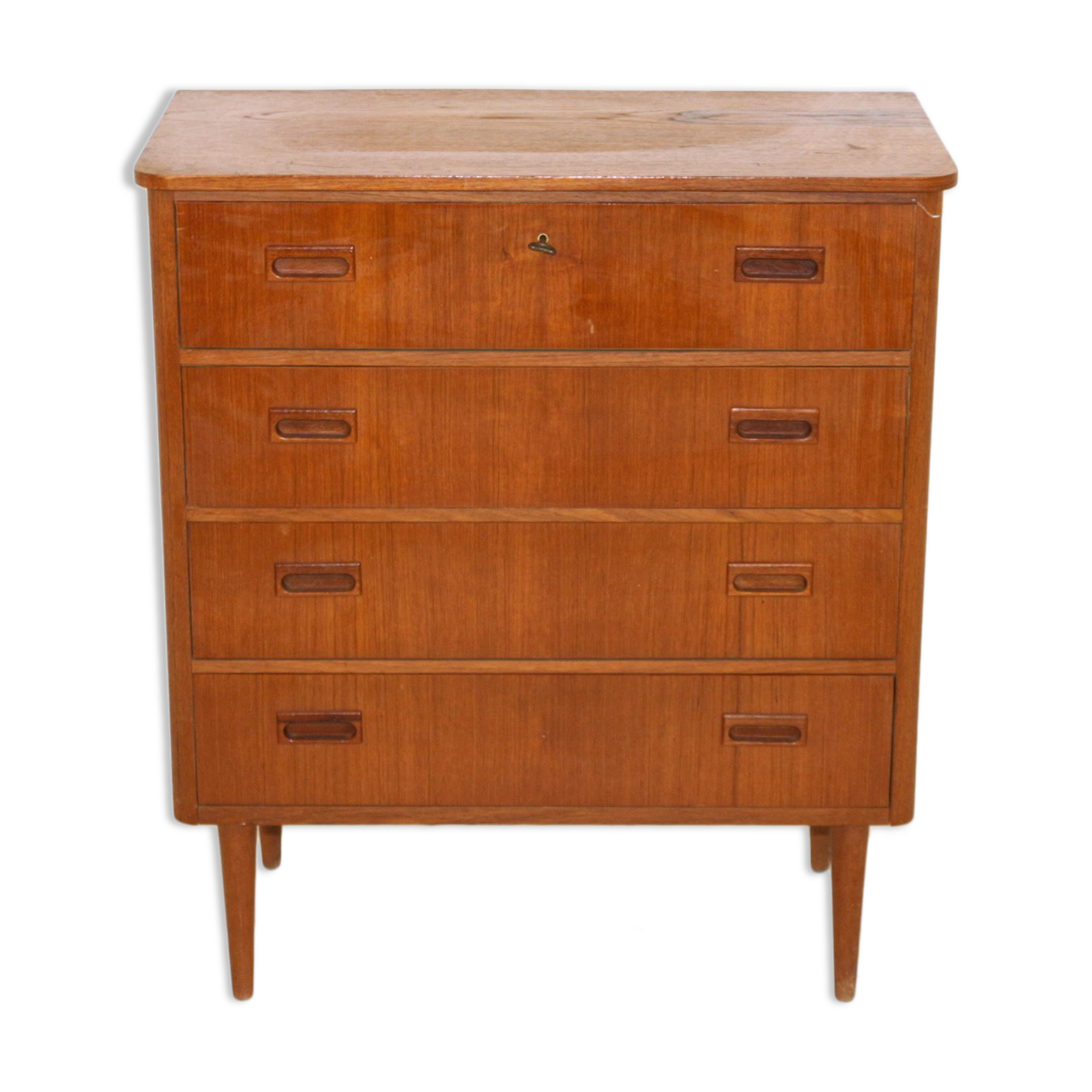 Commode scandinave en teck, Suède, 1950