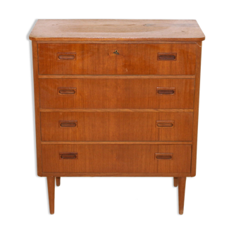 Scandinavian teak dresser, Sweden, 1950