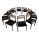 10x Model 78 Palisander Chairs by Niels Otto Møller