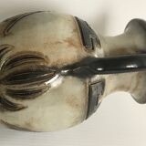 Amphora vase in sandstone signed Guérin