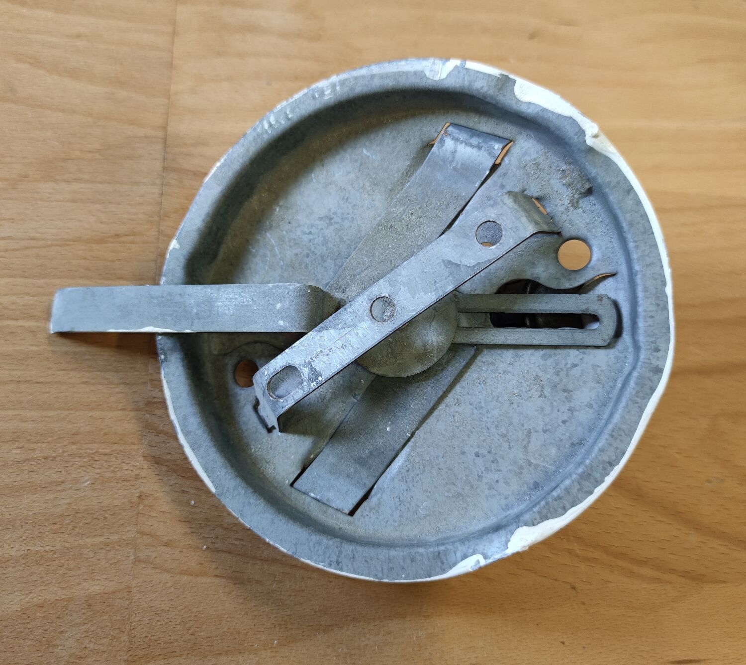 Opaline ceiling lamp