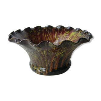 Vintage ceramic pot cover "petit masse morvan"