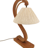 Vintage wood lamp