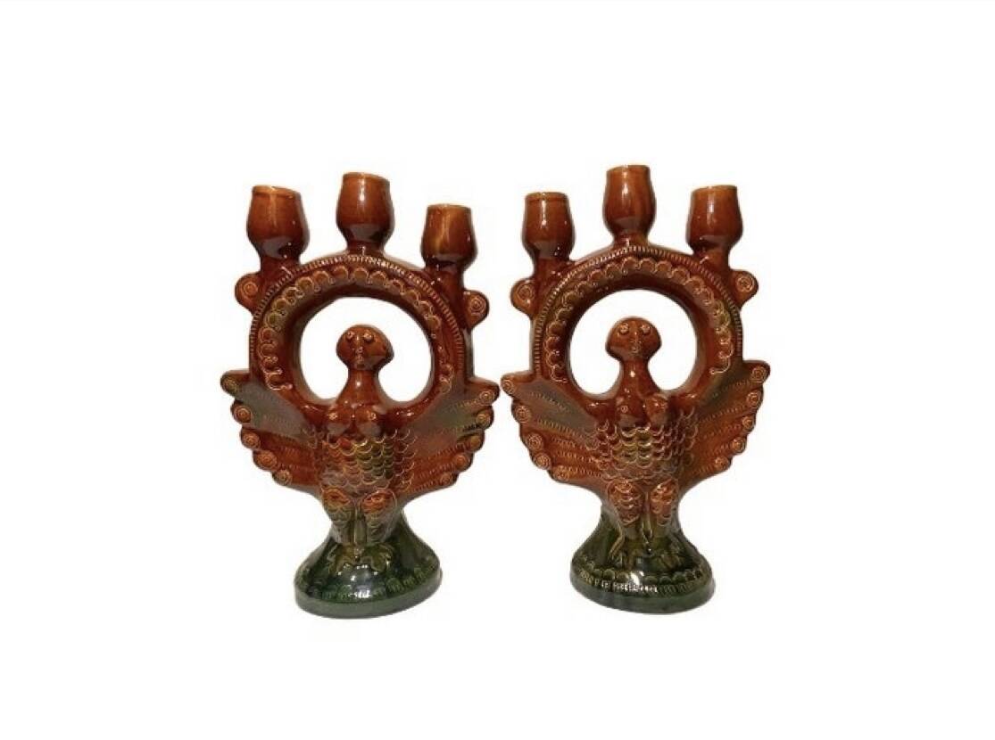ceramic candlestick