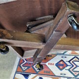Mahogany revolving bookcase