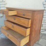 Handcrafted 5-drawer chest of drawers from the early 20th century