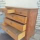 Handcrafted 5-drawer chest of drawers from the early 20th century