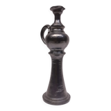 Grande aiguière / bougeoir, vase . céramique signée jean marais