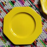 Set of 6 hexagonal plates Moulin des Loups
