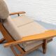 GE-375/2 Two-seater Sofa by Hans Wegner for Getama