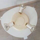 Triple spot ceiling light vintage 80s