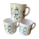 Set de 3 mugs arcopal myosotis Veronica