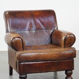 Sheep leather armchair